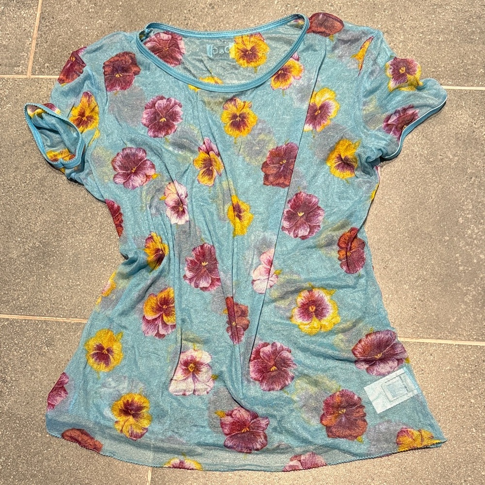 D&G Floral Multicolor Women's Top